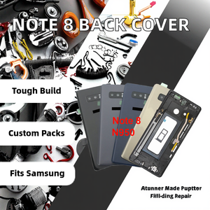 อะไหล่<span class=keywords><strong>เปลี่ยน</strong></span>สำหรับโน้ต 8 บาร์ กระจก <span class=keywords><strong>ต</strong></span>ัวเครื่องโทรศัพท์มือถือ กรอบกลาง เลนส์ ถาดใส่ซิมการ์ด ฝาหลัง<span class=keywords><strong>แบ</strong></span><span class=keywords><strong>ต</strong></span>เตอรี่ N950F - Product Image 2