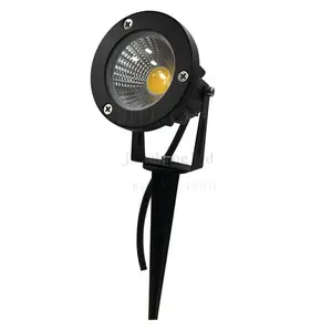 Walkway In-Ground torch meadow low voltage Adjustable spike mount 12 24 volt 3 watt outdoor landscape light led garden lights