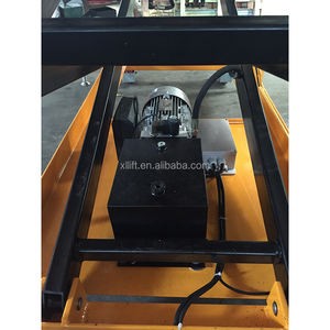 미니 3m 4m <span class=keywords><strong>5m</strong></span> 가위 리프트 플랫폼 300kg 자체 추진 상승 작업 플랫폼 배터리 드라이브 소형 리프터 로딩 독 리프트 - Product Image 4