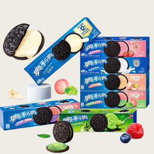 Wholesale Sweet Sugar <strong>Oreos</strong> in Box-Exotic Snacks Chocolate Biscuits with Fruity Flavors 97g - Product Image 1