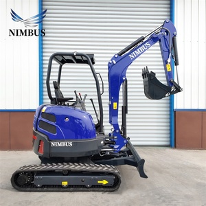 Escavatore Mini NIMBUS EPA EuroV Certificato da 4 Tonnellate con Cabina Confortevole e Sistema di Riscaldamento e Aria Condizionata - Product Image 2