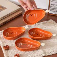 Ensemble de 3 bols à sauce en céramique pastel, faits main, avec bord festonné et motif tourbillon beige, pour snacks, condiments et trempettes, en coffret cadeau, également utilisable comme bols de service