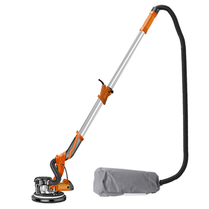 Ponceuse Électrique 220V à Double Lampe et Courroie, Outil de Polissage à Main <span class=keywords><strong>pour</strong></span> Enduit avec Perche Longue, Papier de Verre Mural <span class=keywords><strong>pour</strong></span> Projets DIY - Product Image 1