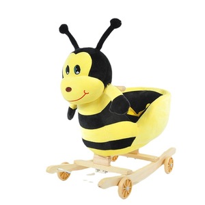 핸들 흔들기 멀티 컬러 귀여운 미니 점프 랙 어린이 흔들기 말 - Product Image 2