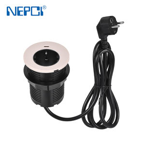 <span class=keywords><strong>Prise</strong></span> de bureau intégrée OEM professionnelle avec chargement USB, logo personnalisé acceptable, <span class=keywords><strong>prise</strong></span> de courant USB - Product Image 1