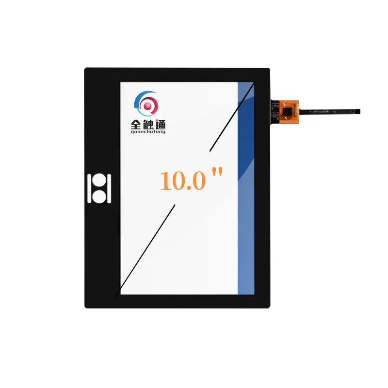 Custom Size Shape Touch Glass 7 10.1 15.6 18.5 21.5 inch USB PCAP Capacitive Touch Screen Panel For Industrial Smart Home