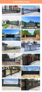 שער קנטיינאל אלומיניום שער פרטיות מערכת שער אלומיניום אוטומטי להולכי רגל שער כניסה - Product Image 4