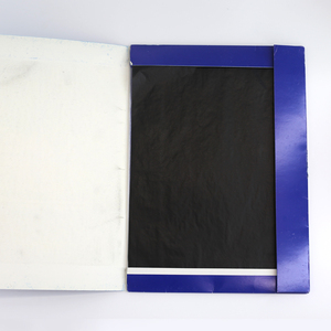 Customizable <strong>2</strong>-Part Carbonless NCR Paper <strong>Forms</strong> 8.5x11 Inch Duplicate Order Pads for Restaurant Invoices Shipping Receipts Blue - Product Image 5