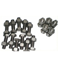 Fixations et connecteurs industriels de haute qualité en acier inoxydable 304/316 zingué, vis à bride, boulons à tête hexagonale