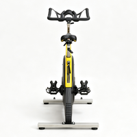 Bicicleta de Spinning con Resistencia Magnética Ajustable, Componentes para Medir la Frecuencia Cardíaca, Marco Estable para Gimnasio y Hogar, Ejercicio Cardiovascular y Moldeamiento Corporal