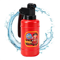 Pistolet lance-flammes miniature Wanna Magic pour enfants, réaliste, en plastique, pour les jeux d'été à la plage ou à la piscine