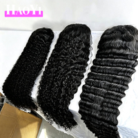 Perruques bouclées birmanes en cheveux naturels bruts vietnamiens alignés avec les cuticules, avec dentelle frontale 13x4 13x6, perruques brésiliennes en cheveux humains avec dentelle HD