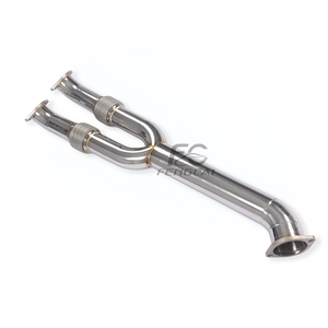 Tubo de Escape Medio de Acero Inoxidable de Alta Calidad para Nissan <span class=keywords><strong>GTR</strong></span> R35 <span class=keywords><strong>3</strong></span>.8T V6 2008-2020, Optimización del Sonido del Tubo de Escape, Aumento del Flujo - Product Image 3