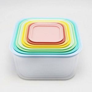 Juego de 8 Contenedores Organizadores para Refrigerador USSE, Caja de Almacenamiento de Alimentos para Clasificar Alimentos - Product Image 5