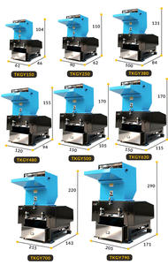 Triturador de Plástico para Cargas Pesadas de 7.5HP para PE/PP/PVC/PET/ABS - Fragmentador Industrial de Resíduos em Bloco com Certificação CE - Product Image 6