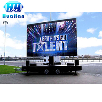 La publicité numérique 3d de location de Hd a mené l'affichage numérique extérieur d'écran
