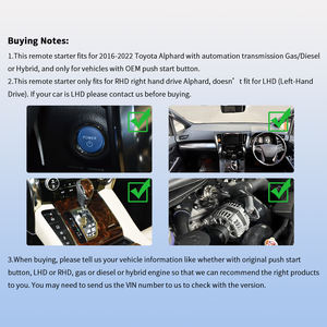 Démarreur à distance EASYGUARD Plug & <span class=keywords><strong>Play</strong></span> Factory Key pour 16-22 Toyota Alphard RHD avec Push <span class=keywords><strong>to</strong></span> Start Automation Gas Vehicle - Product Image 3
