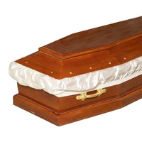 Ataúdes Funerarios Ecológicos de Madera Maciza de Estilo Europeo, Biodegradables, Hechos a Mano, con Color Personalizable