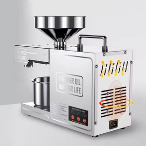 Fully Automatic <b>Small</b> Electric Oil Press Machine Oil Making Processing Machine <b>Small</b> Oil Pressers Mill Machine for Sale - Product Image 4