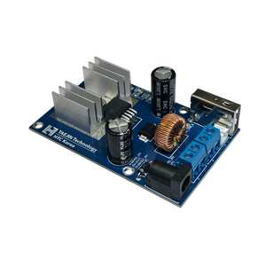 โมดูลแปลงไฟแบบ DC-DC Buck Converter ลดแรงดันไฟฟ้า 9-36V รับเข้า 3A จ่ายออก 5V 12V พร้อมพอร์ต USB ใช้ชิป LM2576 รุ่น MBC2576-02 สำหรับงานอุตสาหกรรม - Product Image 1