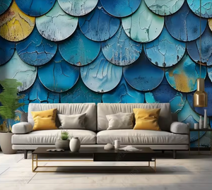 Papier Peint Mural Personnalisé Effet 3D Paysage Urbain de <span class=keywords><strong>Paris</strong></span> pour Bar, Studio et Décoration Intérieure – Vente Flash - Product Image 1