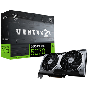 Tarjeta Gráfica Ventus GeForce RTX 5070 12GB GDDR7 PCI 5.0, 12G VENTUS 3X OC NVIDIA, Arquitectura Blackwell GeForce RTX 5070 12G VE - Product Image 2