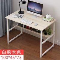 Pequeña casa de alquiler simple dormitorio escritorio dormitorio niña computadora aprendizaje hogar escritura Escritorio de oficina