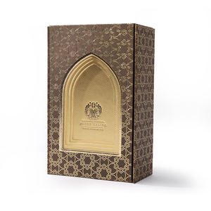 Couture Luxury Custom Perfume Box Rigid Box Soft Touch Gold Foil for Retail Custom Logo Wholesale - Product Image 1
