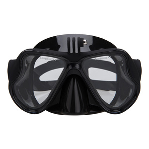 Máscara de <span class=keywords><strong>buceo</strong></span> con Logo, gafas transparentes y flexibles, montura <span class=keywords><strong>Gopro</strong></span> - Product Image 5
