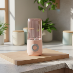 Próximamente Agotado: Licuadora Portátil Recargable por USB de 20W con Cuchilla de Acero Inoxidable y Motor Silencioso para Uso en Exteriores, Automóvil y Hogar - Product Image 1