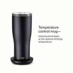 Coffret Cadeau d'Entreprise Personnalisé pour Noël, Ensemble Cadeau Exécutif de Bureau Écologique pour Clients 2026, Tasse à Café Chauffante <span class=keywords><strong>USB</strong></span> pour Médecins - Product Image 1
