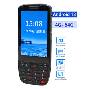 Dongji Star K40 Android 13 4G portátil PDA 1D 2D QR escáner de código de barras lector Terminal Industrial para almacén logístico - Product Image 1