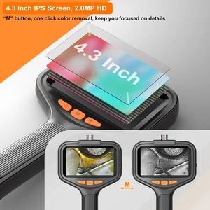 Boroscope flexible avec écran de 4,3 pouces, câble <span class=keywords><strong>rigide</strong></span> pour accès <span class=keywords><strong>semi</strong></span>-<span class=keywords><strong>rigide</strong></span> - Product Image 2