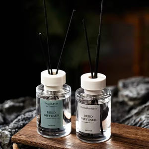 Difusor de Aromas de Lujo Aikun para el Hogar, Set de Regalo de Aromaterapia en Vaso de Vidrio DIY, Difusor de Fragancias para Hotel, Spa y Vestíbulos - Product Image 1