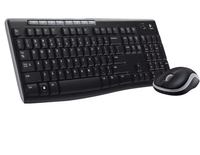 Combo Inalámbrico Logitech MK270 - Set de Teclado y Ratón - Inglés - Dispositivo de Entrada de Datos Negro
