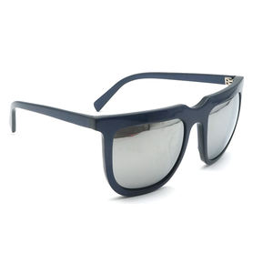 Модные матовые зеркальные линзы босса Bluk из ацетата, лезвие солнцезащитных очков, ацетатные солнцезащитные очки, зеркальные линзы - Product Image 3