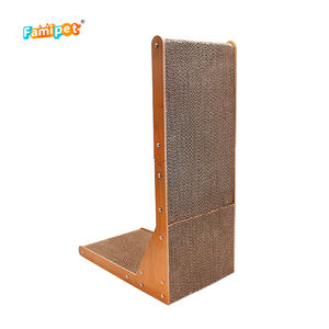 Famipet tappetino antigraffio per gatti in cartone ondulato di nuovo Design personalizzato con giocattolo a campana - Product Image 5