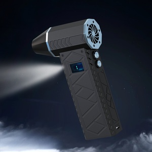 Ventilateur souffleur d'air électrique rechargeable 8000 mAh, quatre vitesses de vent réglables, haute vitesse, pour voiture, ordinateur, clavier, portable, sur batterie - Product Image 2