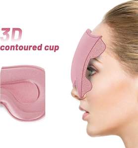 Máscara <span class=keywords><strong>de</strong></span> Ojos 3D <span class=keywords><strong>de</strong></span> Espuma Viscoelástica para <span class=keywords><strong>Dormir</strong></span>, Sin Compresión en los Ojos, Personalización OEM, MOQ <span class=keywords><strong>Bajo</strong></span> <span class=keywords><strong>de</strong></span> 100 Piezas - Product Image 4