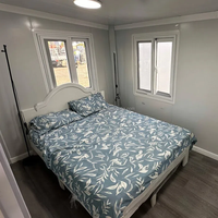 Maisons préfabriquées extensibles en conteneur d'acier de 20 pieds bon marché Mini hôtel pliable Maisons préfabriquées de 2 à 3 chambres à coucher pour ferme