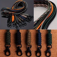 Nouveau porte-clés coloré en paracorde avec boucle rotative, cordon de parachute haute résistance, anneau de clé pour sac à dos, corde à suspendre au cou A040G