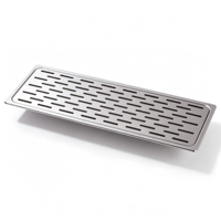 Plateau de drainage pour lave-tasses en acier inoxydable 201+301 pour cafés et bars – Design moderne pour un nettoyage pratique des tasses