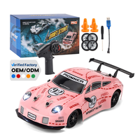 Jouets pour enfants en gros, supercar miniature, modèle de voiture télécommandée, voitures de drift à l'échelle 1/26, jouets de course RC avec lumière LED