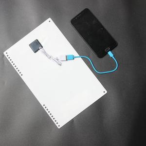 Masuyoshi Mitsu 10W <b>5V</b> 19.5% Efficiency 2A Solar Charger Panel Monocrystalline Silicon Mobile Phone Power Bank Charging - Product Image 5