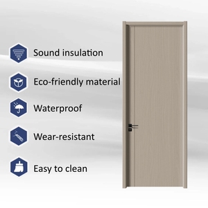 Puertas Interiores de Madera Sólida de Lujo, Minimalistas, de Instalación Rápida, Premium, Venta al Por Mayor en Línea - Product Image 2