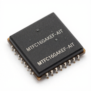 ชิปหน่วยความจำอิเล็กทรอนิกส์จากผู้ผลิต 169 TFBGA MTFC16GAKAEEF-AIT - Product Image 1
