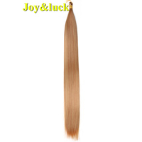 Cheveux à tresser en gros, longs et lisses, tresses au crochet, lots de cheveux à tresser doux et soyeux, extensions de cheveux synthétiques multicolores