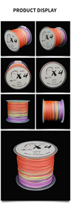 สายเอ็นตกปลาถัก YGR 4 เส้น 100 เมตร สาย PE คุณภาพสูง แข็งแรง ทนทานต่อการกัด ลอยน้ำ ราคาโรงงาน - Product Image 3