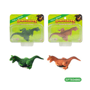 EPT 2 couleurs mélangées, dinosaures Spinosaurus à recul de 4 pouces, voitures, jouets <span class=keywords><strong>Playmobil</strong></span> Dino, dinosaures pas chers pour garçons, tout-petits, enfants - Product Image 4