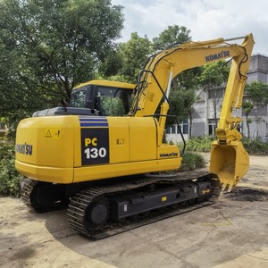 Excavatrice Komatsu PC130 d'occasion, fabrication américaine authentique, moteur Cummins, 29 tonnes, état de marche parfait, prête à l'emploi - Product Image 2